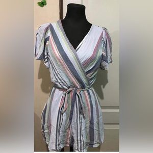 Trixxi Stripped Romper